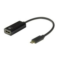 Adaptador conversor usb-c para hdmi fêmea 4k/60hz