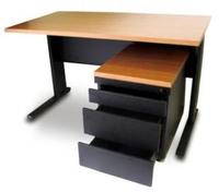 Secretaria 2 Kit De 4 Pc s + Gaveta Pt