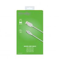 Cabo usb para micro-usb 1m branco