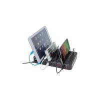 Estação de carregamento p/ smartphone + tablet - 10 usb