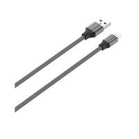 Cabo USB-A para Micro-USB 2M Cinza