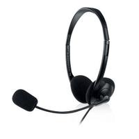 Auscultador USB com Mic 2.1M Preto