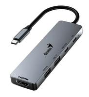 HUB UH-500 USB-C(IN) USB-A/2xUSB-C /1x HDMI