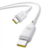 Cabo Usb-c Para Usb-c Silky Fast Charge 100W 2M Branco