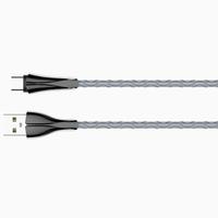Cabo USB-A para USB-C Super Rápido Cinza