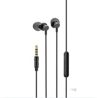 Auscultador In-Ear C/Microfone JACK 3.5MM Preto