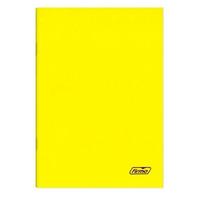 Caderno Agrafado A4 Capa Amarela Spring 60Fls Pautado