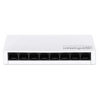 Switch 8 10/100/1000 GigaBit Plastico Branco