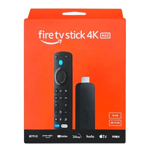ADAPTADOR FIRE TV STICK 4K MAX 16GB WI-FI 6E