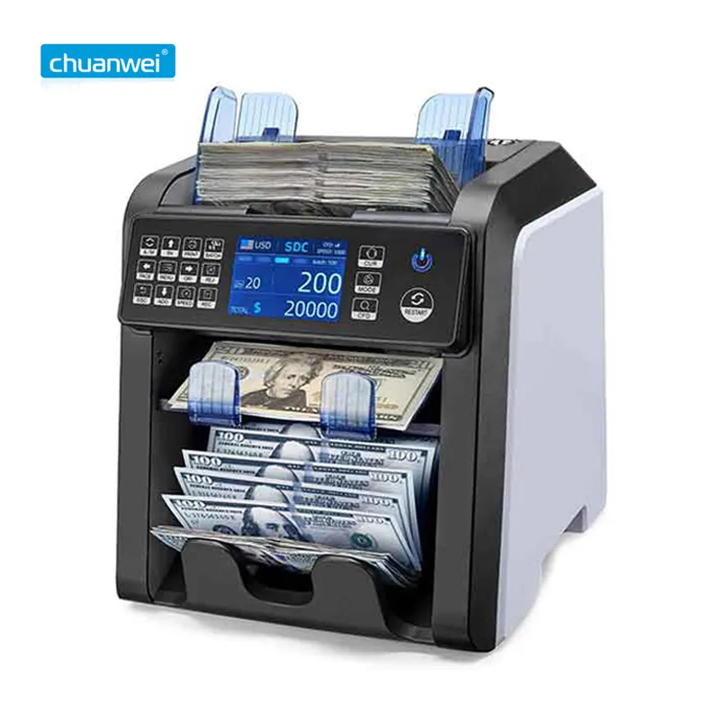MÁQUINA DE CONTAGEM E DETECTOR DE FALSOS BOLETOS LIGHTWAVE