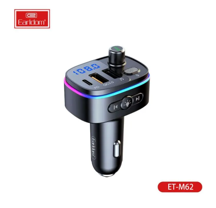 CARREGADOR USB MP3 PARA CARRO 20W, M62